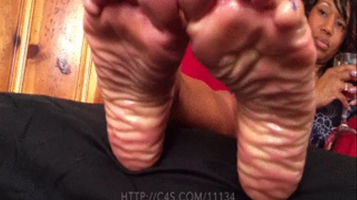 Lady Storm's Purplelicious Wrinkled Soles