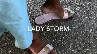 Lady Storm Takes a Walk in DC