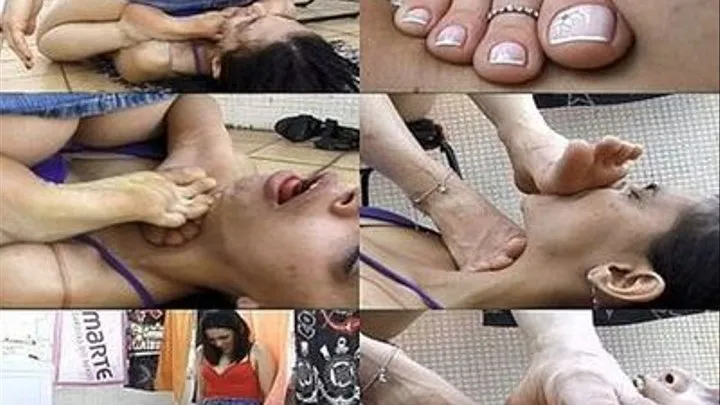 DANGEROUS FEET - mistress LETICIA MILLER N 2 - REMAKE MF - CLIP 3 - exclusive MF