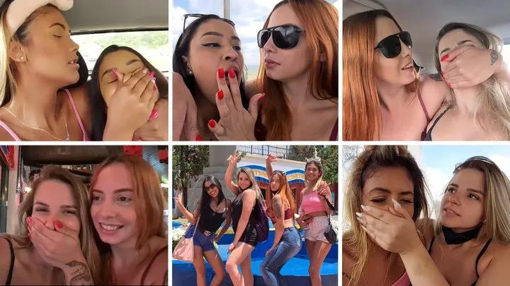 SHUTTING UP MY FRIEND - SUPER MF PRODUCTION MF: ADVENTURE PARK - VOL # 543 - PALOMA RED, IZABELA, CARLA AND LIRA - NEW MF FEB 2021 - FULL VIDEO - never published -exclusive MF girls