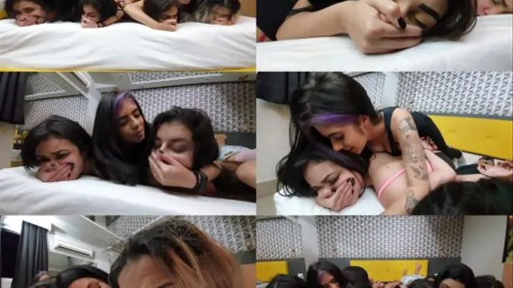 HANDSMOTHER CAPITURED GIRLS - VOL # 513 - SIX GIRLS IN THIS MOVIE - CLIP 7-- Never published -exclusive MF girls -36 min