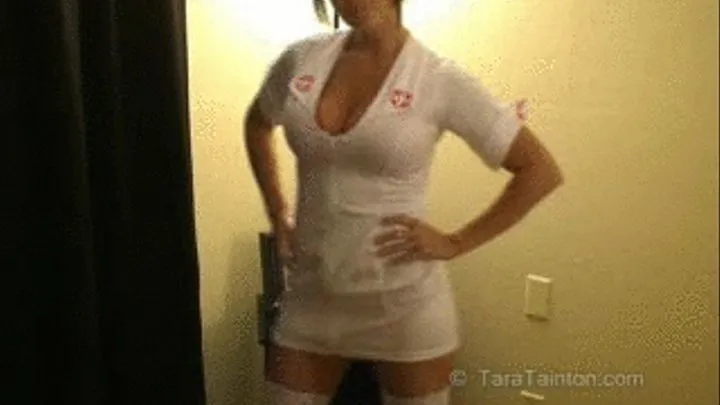 Naughty Nurse Strips to Make You Feel Better