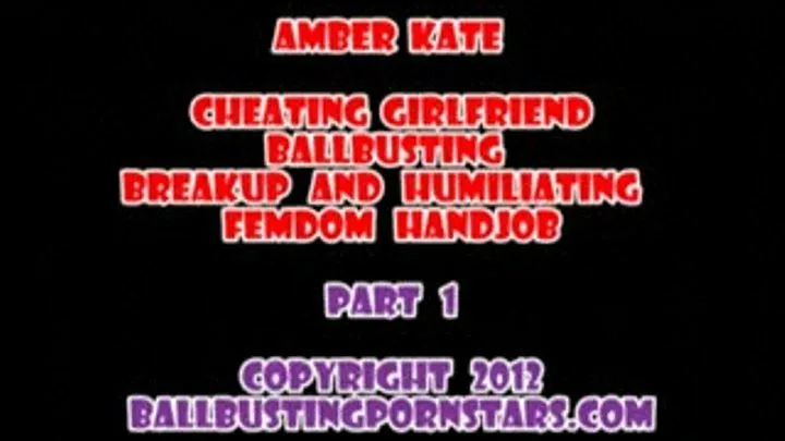 Amber Kate - Humiliating Girlfriend Foot Worship (Part 2 - MP4 format for Mac and users)