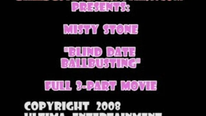 Misty Stone - Interracial Femdom Ballbusting and Boot Fetish Masturbation Full Movie! (All Parts 1,2, and 3)