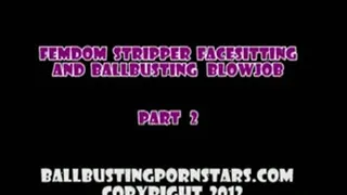 Angel Baby - Bulgarian Stripper Facesitting and Femdom Pussy-Licking Female Orgasm (Part 2 - MP4 format for Mac and users)
