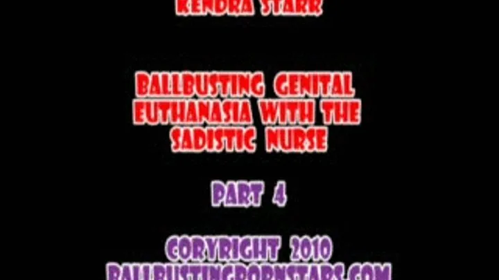 Kendra Starr - Nurse Blowjob and Facial Cumshot (Part 4 of 4)