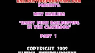 Miss Marlena - PUNISHED FOR MASTURBATING IN CLASS WITH BALLBUSTING AND COCKBITING - (FULL MOVIE - Parts 1 through 5)