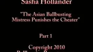 Sasha Hollander - Asian Ballbusting and Castration Threat (Part 1 of 4)