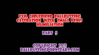 Monroe Valentino - Evil Girlfriend Femdom Cumshot and Castration (Part 5 - MP4 format for Mac and )
