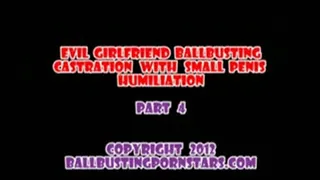 Monroe Valentino - Evil Girlfriend Cock-and-Ball-Biting Genitorture (Part 4 - for Mac and iPhone uesrs)