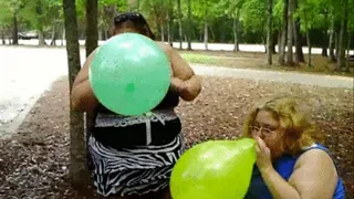 Blowing up & Popping Balloons!