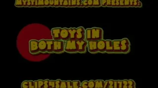 Toys In Both My Holes