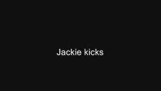 Jackie kicks testicles