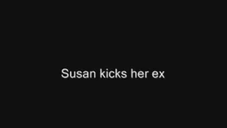 Susan kicked his nuts