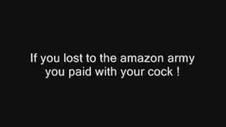 You will pay with your cock