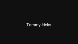 Tammy kicks