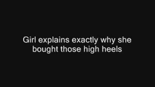 Why I bought high heels