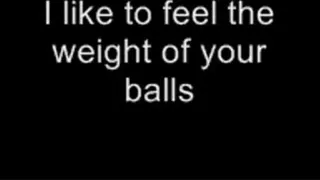 The weight of your balls LOWER QUALITY