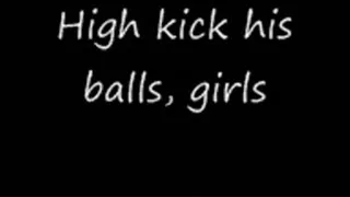 High kick his balls girls LOWER QUALITY