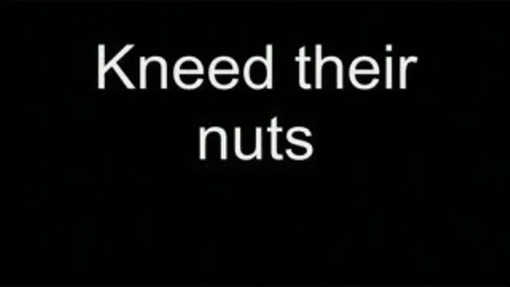 I kneed their nuts HIGH QUALITY