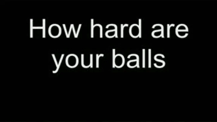 How hard are your balls HIGH QUALITY