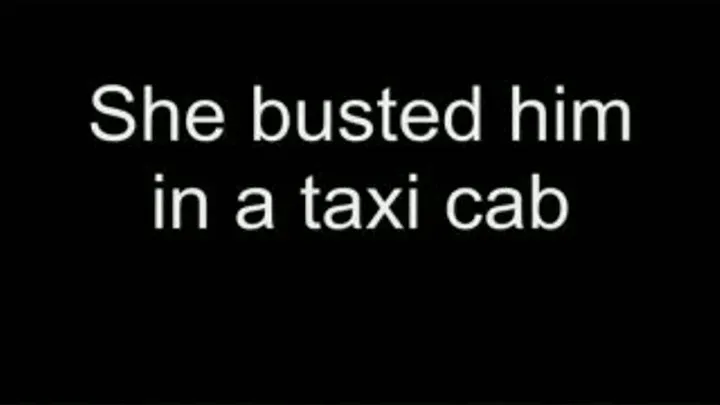 Ballbusted in a taxi cab HIGH QUALITY