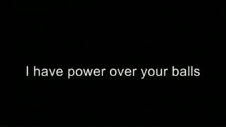 Power over your balls HIGH QUALITY