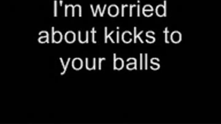 Worried about your balls LOWER QUALITY