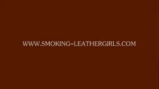 Sienna Lane 7 - Smoking Newport in short Leather Pants