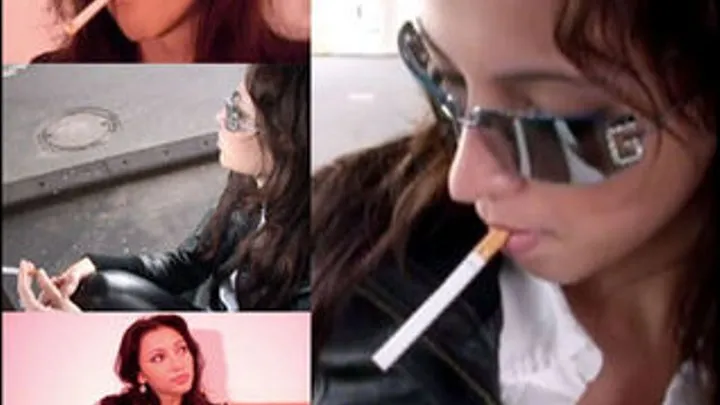 Vanessa 2 - Cigarettes, leather pants and sunglasses