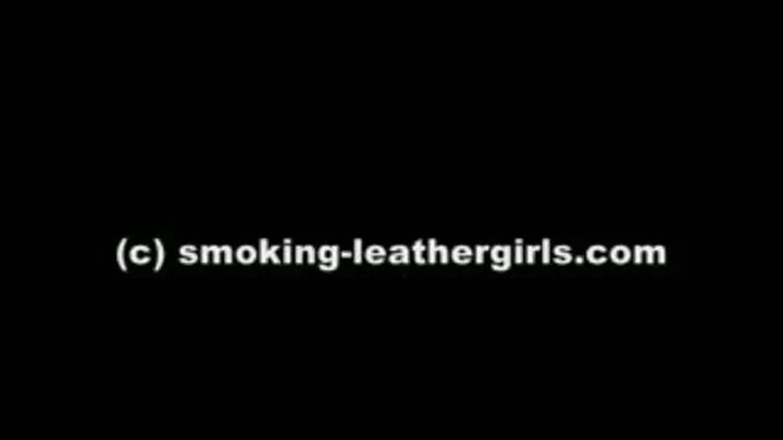 Sandra 24 - Dimmed Lights and Leather Smoking