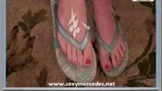 Smell, Lick And Jack Off Onto My Dirty, Smelly Turquoise FlipFlops