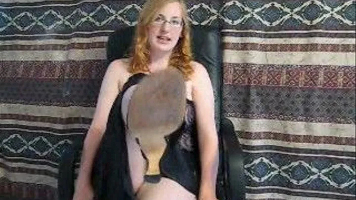 Redhead Foot Domme With Glasses