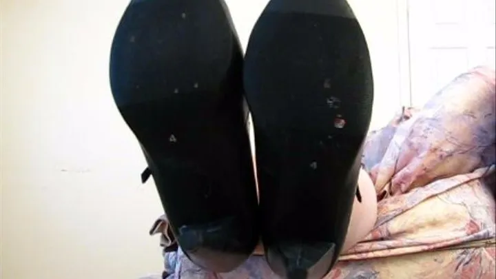 My black heels