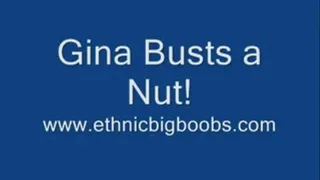 Gina Busts a Nut!!