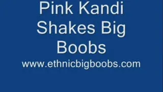 Pink Kandi Shakes her Big Boobs