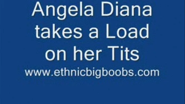 Angela Diana takes Nut on Tits!