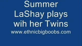 Summer LaShay plays with her Twins!