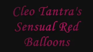 Cleo Tranta's Sensual Red Balloons IPOD