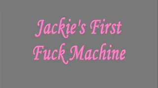 Jackie's First Fuck Machine IPOD