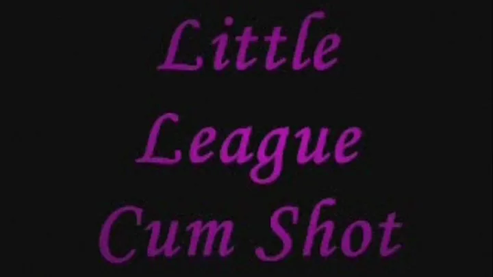 Little League Cum Shot IPOD