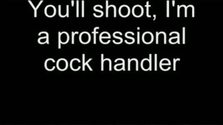 Professional cock handler HIGH QUALITY