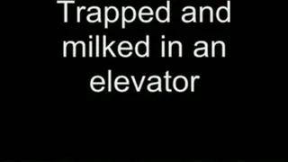 Trapped in an elevator and milked HIGH QUALITY