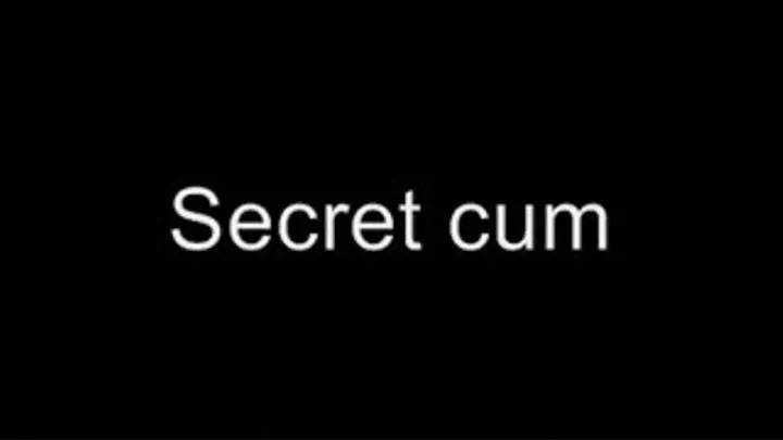 Your secret masturbation MEDIUM QUALITY