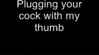 I'll plug your dick LOWER QUALITY