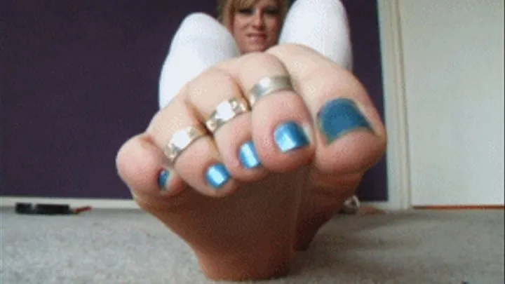 Bratty Blue Toes