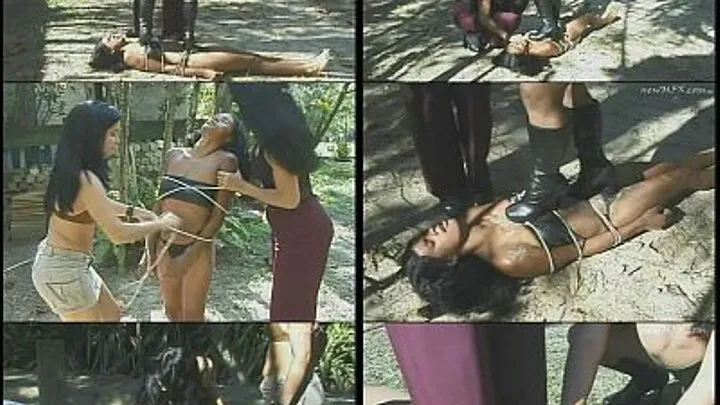 BONDAGE TRAMPLE DOMINATION - CLIP 01