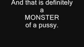 the pussy monster