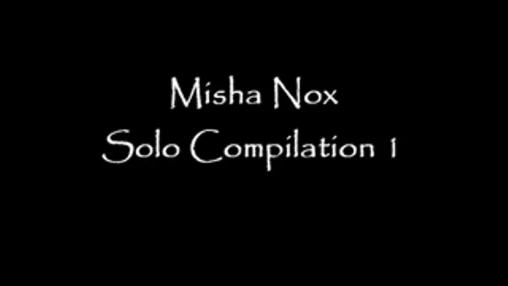 BBW Misha Nox Doing It Solo - Compilation 1