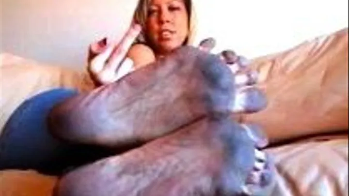 Gia's Big Dirty Feet 2